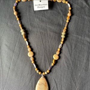 Handmade beaded necklace